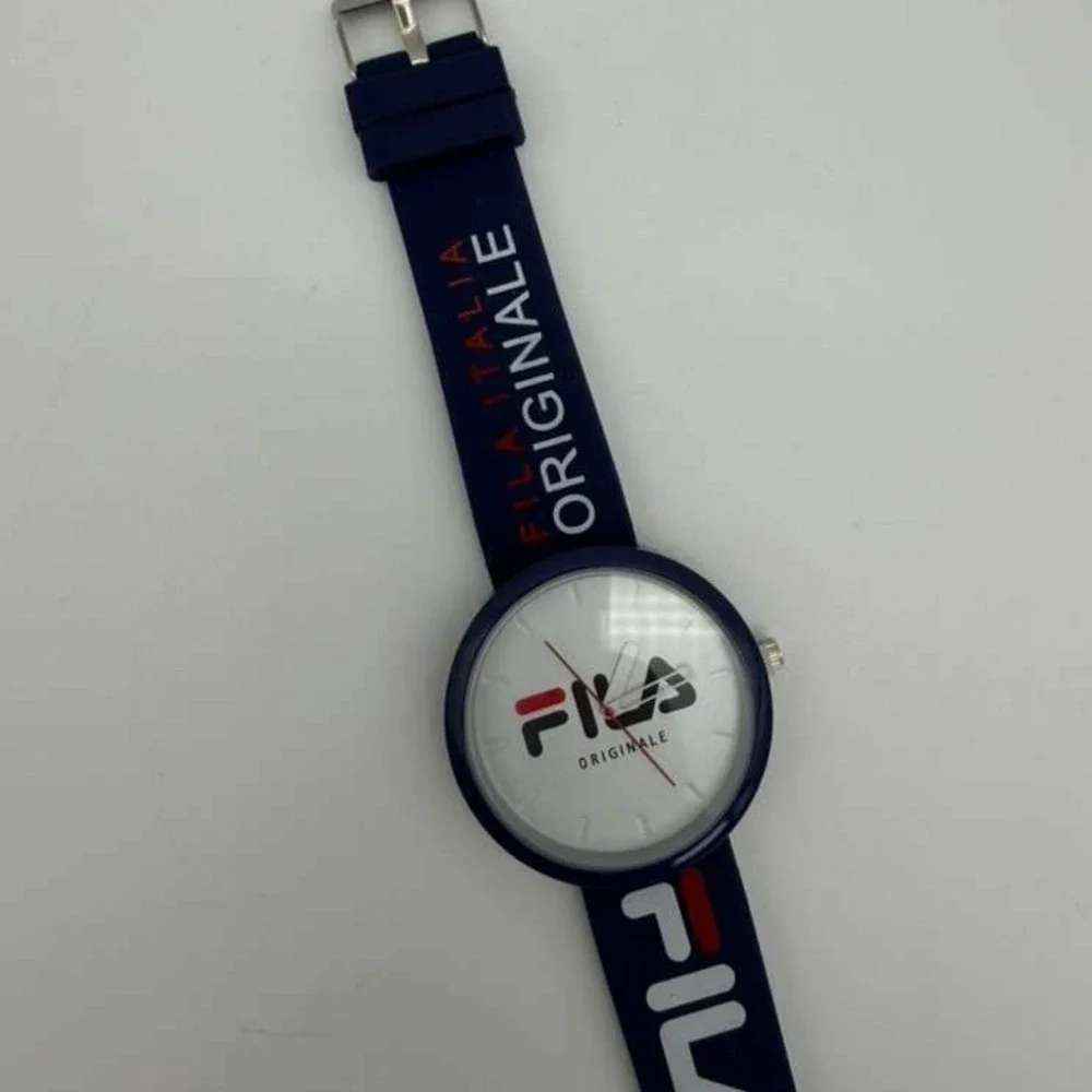 FILA Sport Style Wristwatch – All Blue with‎ Rubber Strap – Brand New